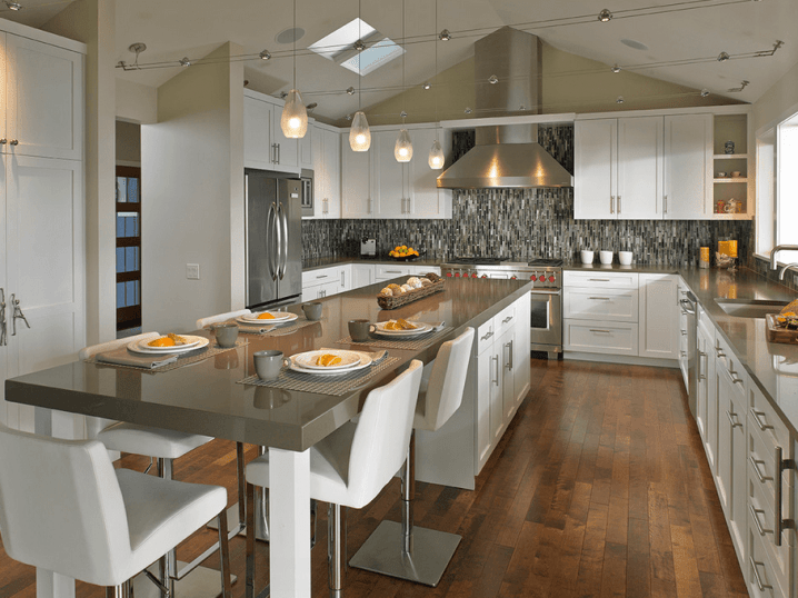 10 Contemporary EatIn Kitchen Designs You Need to Check Top Dreamer