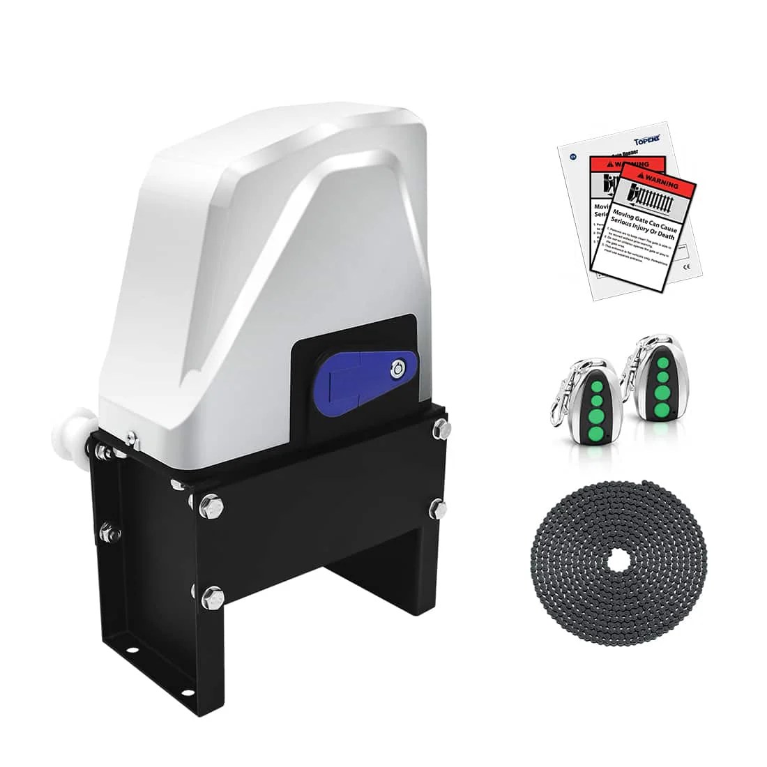 Remote Control Residential Sliding Gate Opener TOPENS