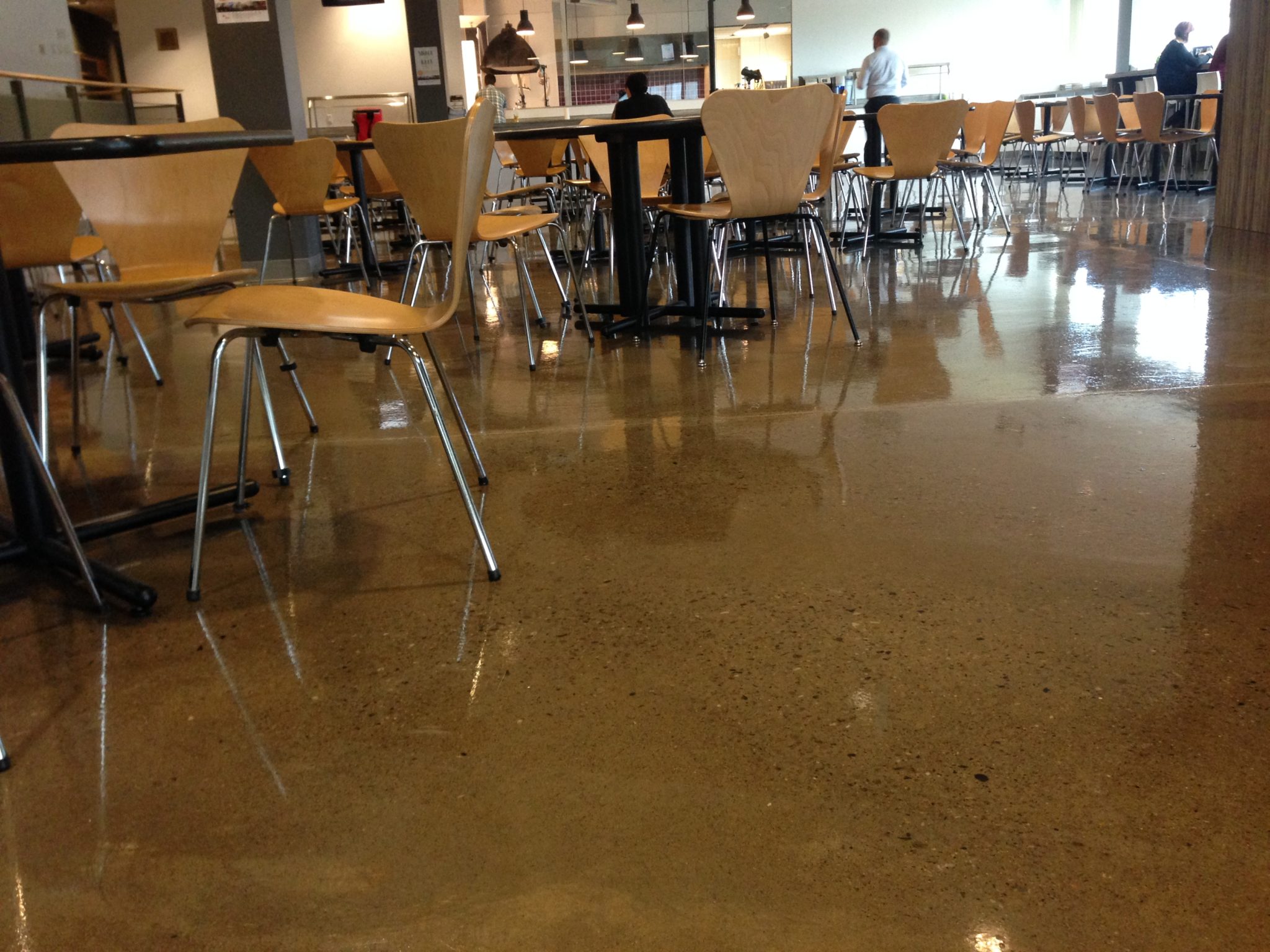 High Build Epoxy Concrete Clear Finish TOP FLOOR EPOXY