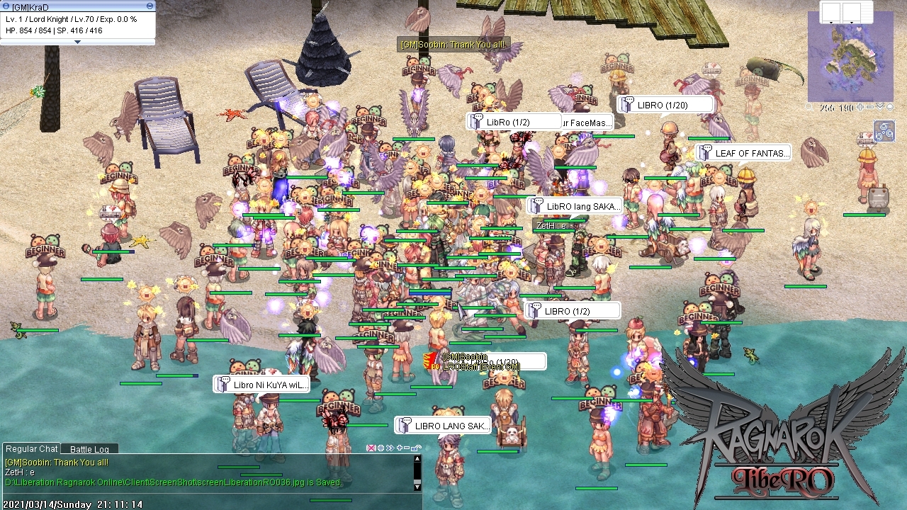 Liberation ro Ragnarok private server TopG