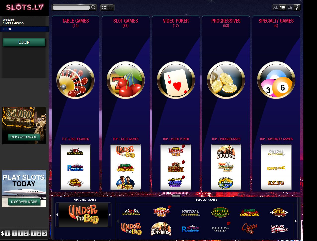 Slots.lv Top Gaming BonusesTop Gaming Bonuses