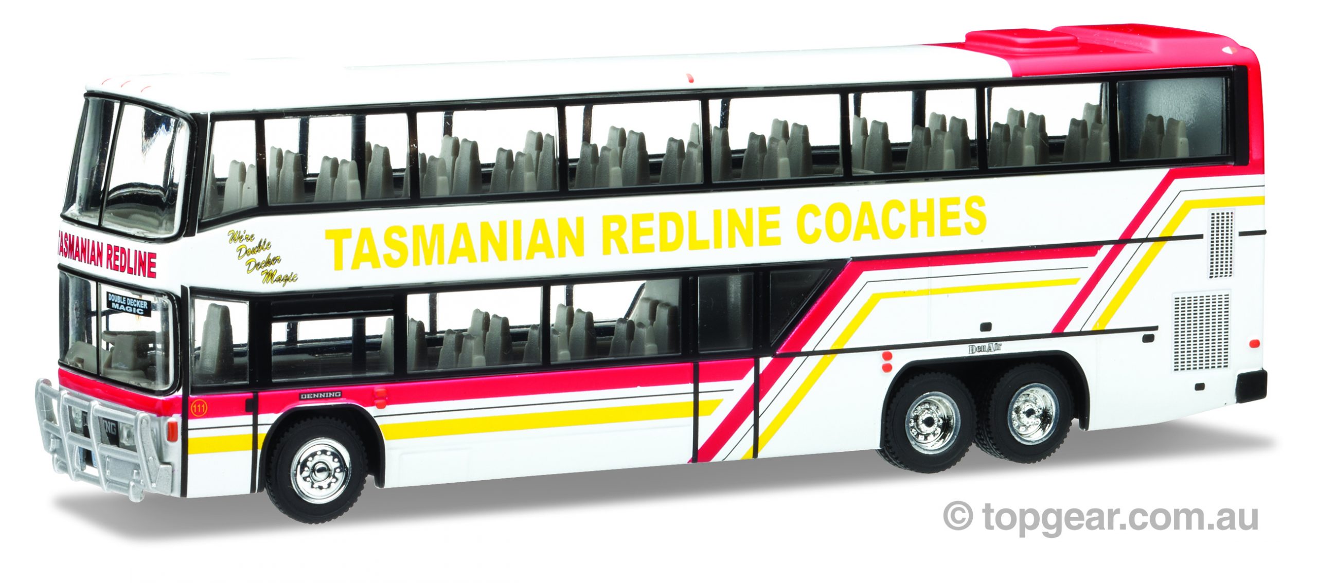 1988 Denning Double Decker Coach Tasmanian Redline Coaches Top Gear