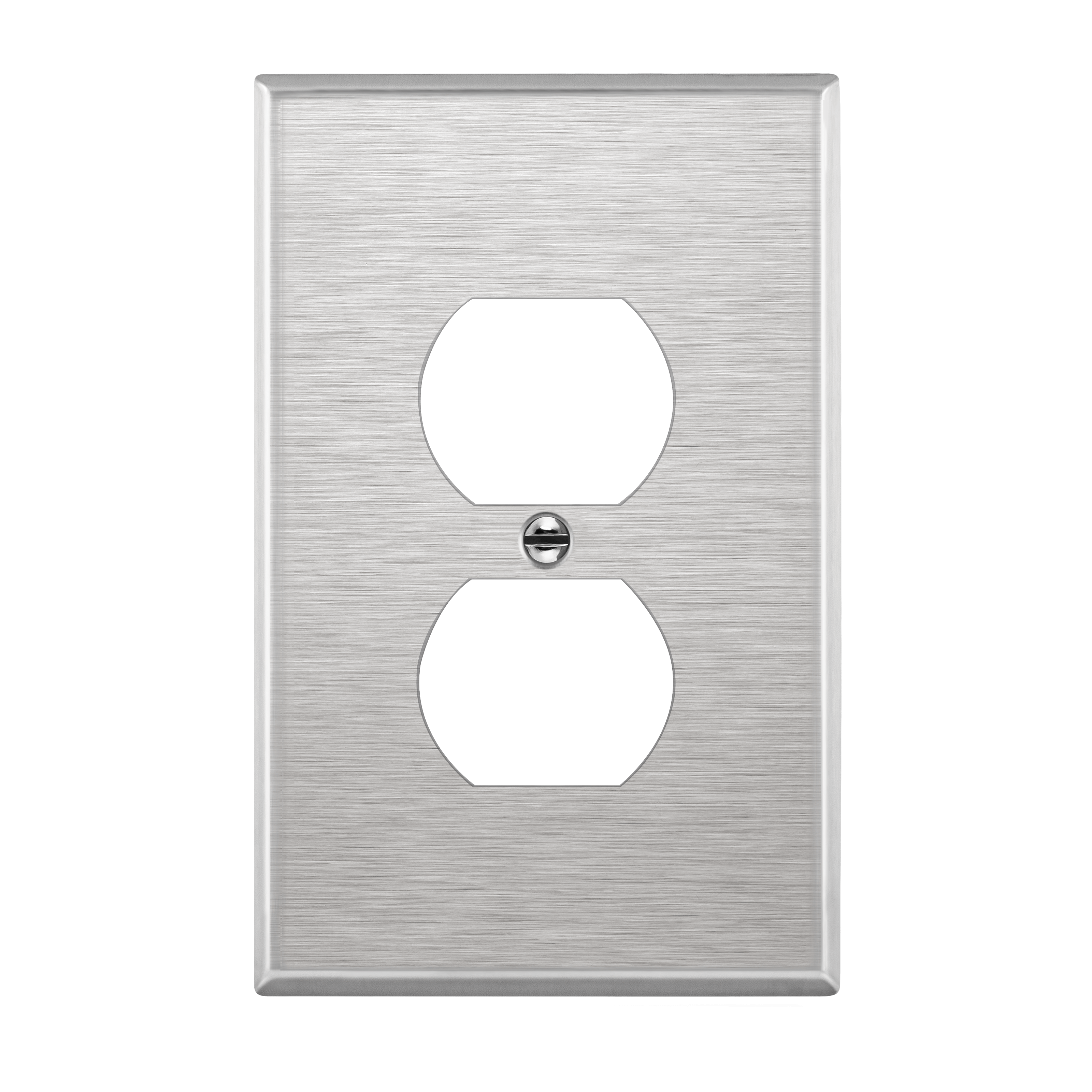 Duplex Receptacle Stainless Steel Wall Plate TOPGREENER