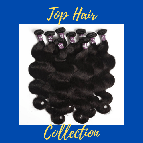 Top Hair Collection Virgin Hair Weave Extensions