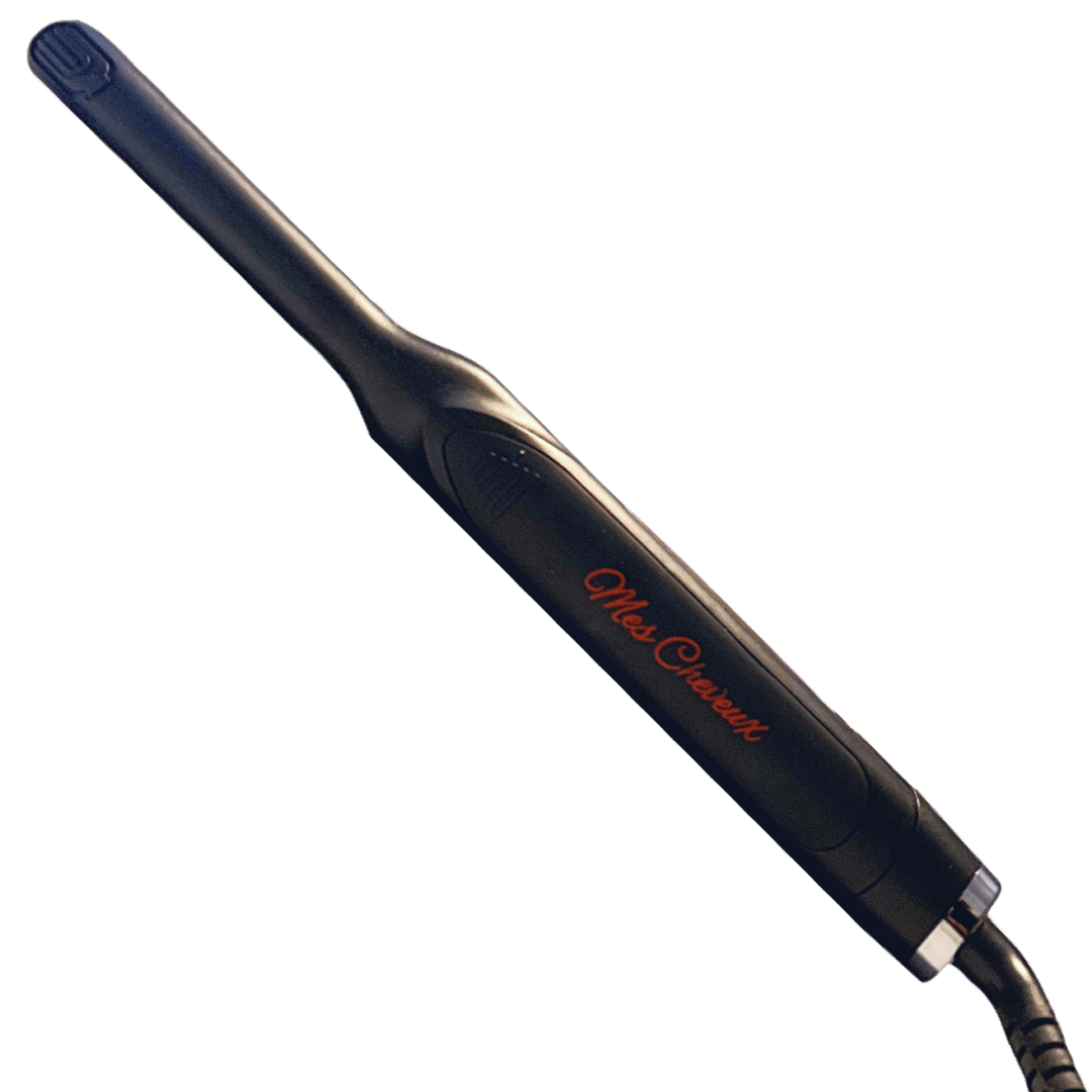 Ceramic Curved Flat Iron 7/8" Mes Cheveux