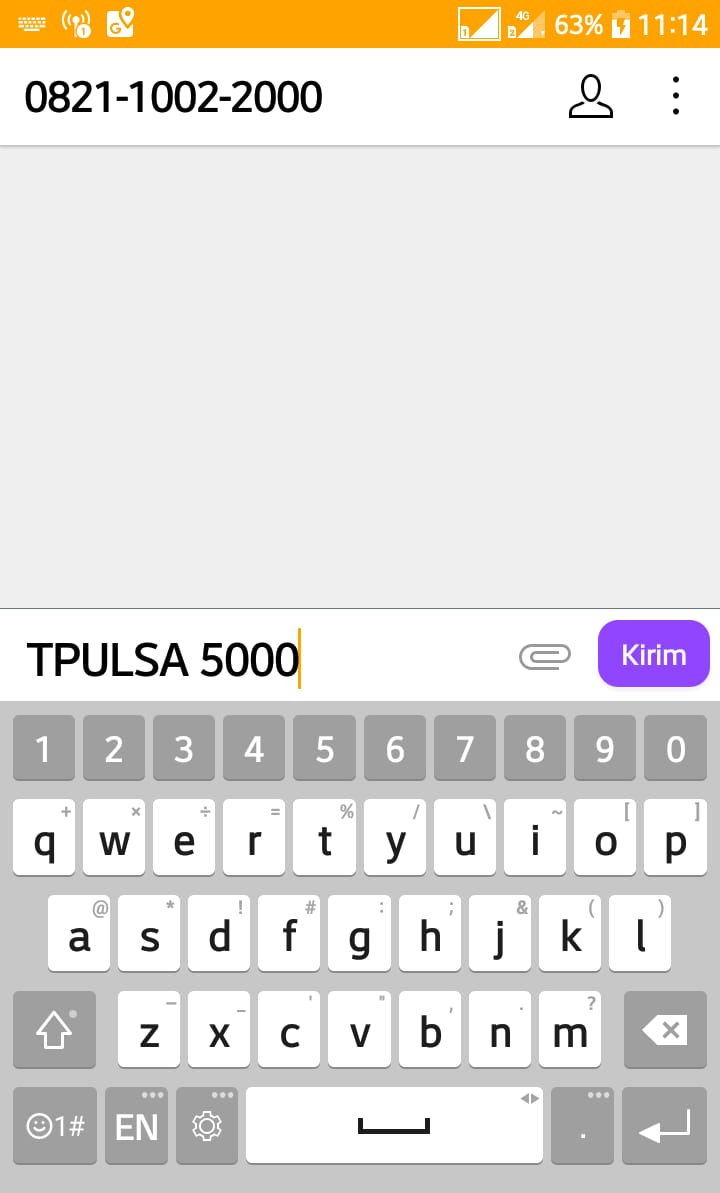 Cara Transfer Pulsa Telkomsel lewat Sms Ke Sesama Telkomsel, Dengan
