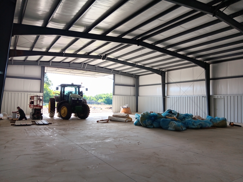 Steel Shop Building Ottawa, KS Topline Steel Buildings Ag Storage