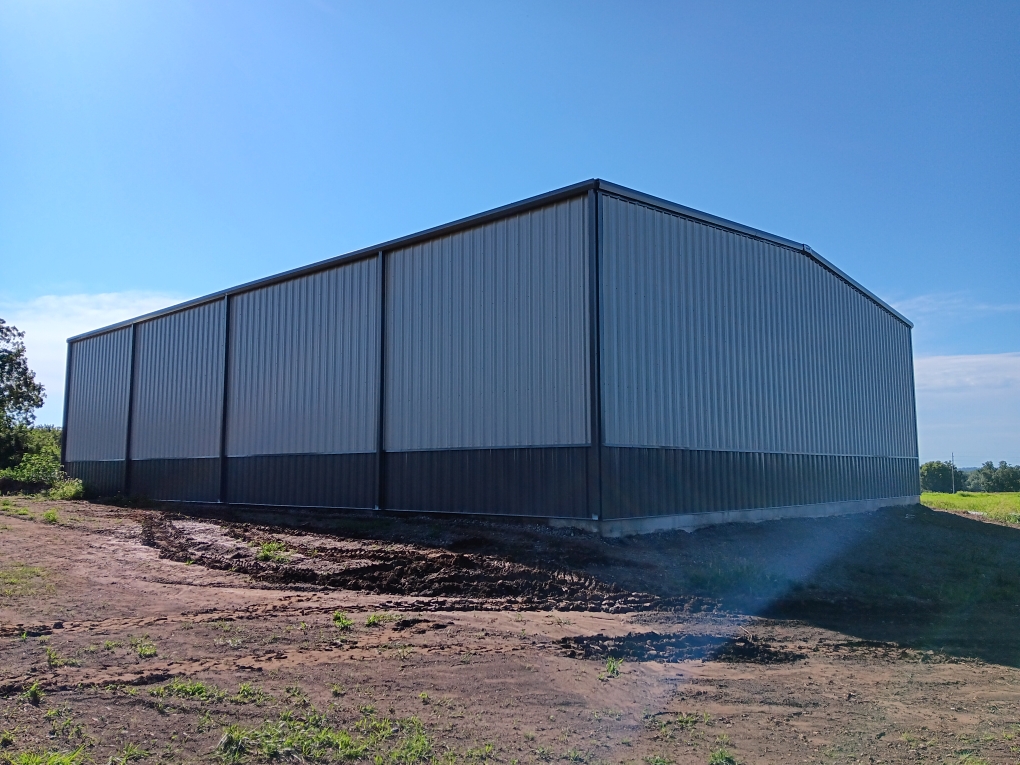 Steel Shop Building Ottawa, KS Topline Steel Buildings Ag Storage