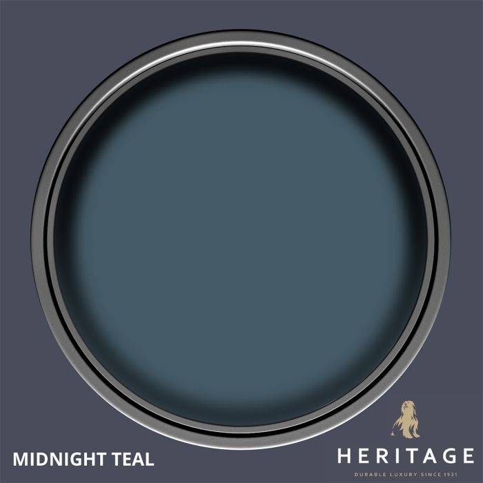 Topline Doyles.125ml Dulux Heritage Tester Midnight Teal