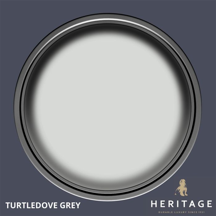 Topline Doyles.125ml Dulux Heritage Tester Turtledove Grey