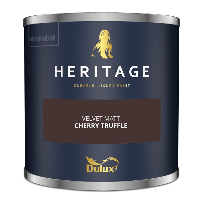 Topline Doyles.125ml Dulux Heritage Tester Cherry Truffle