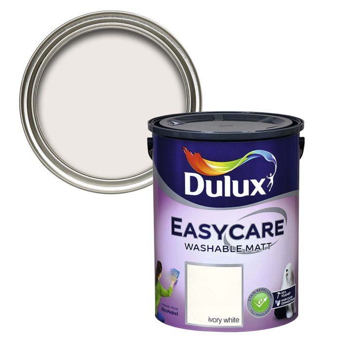 Topline Doyles.5lt Dulux Easycare Matt Ivory White