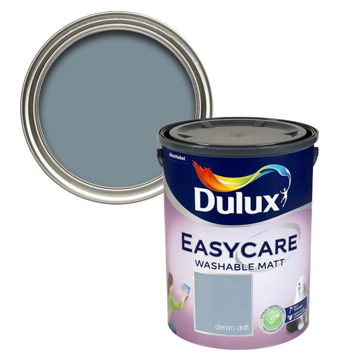Topline Doyles.5lt Dulux Easycare Matt Denim Drift