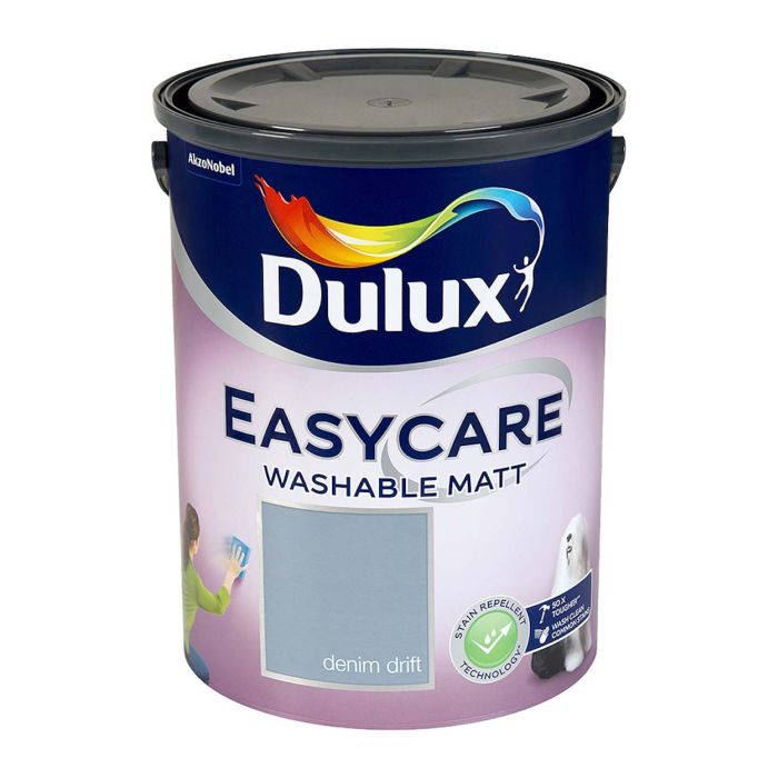 Topline Doyles.5lt Dulux Easycare Matt Denim Drift