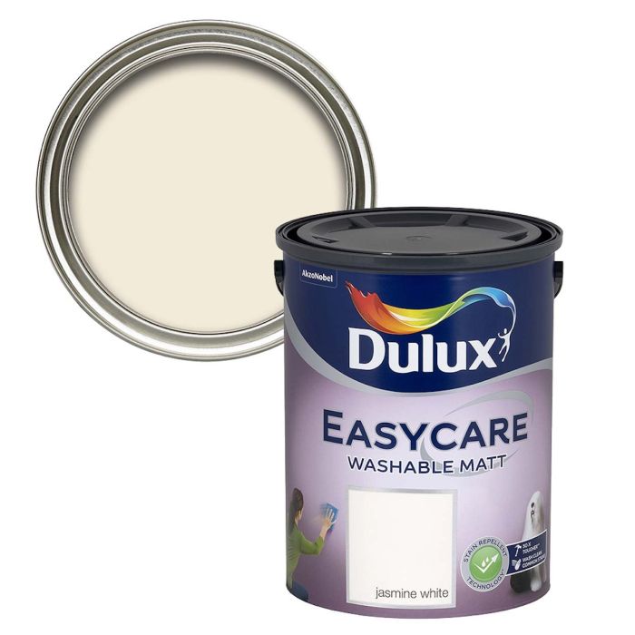 Topline Doyles.5lt Dulux Easycare Matt Jasmine White