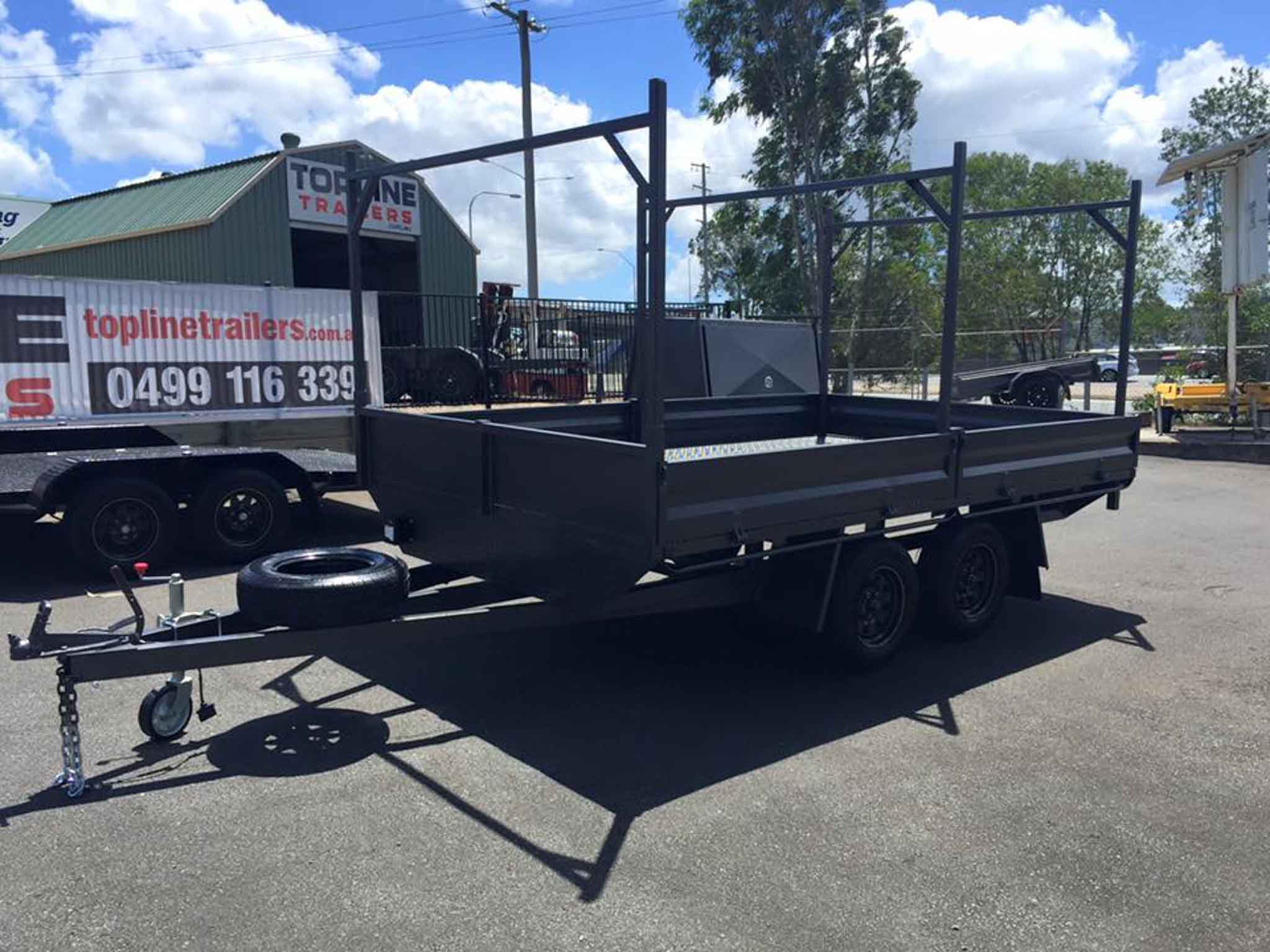 Custom Table Top Trailer Topline Trailers Brisbane