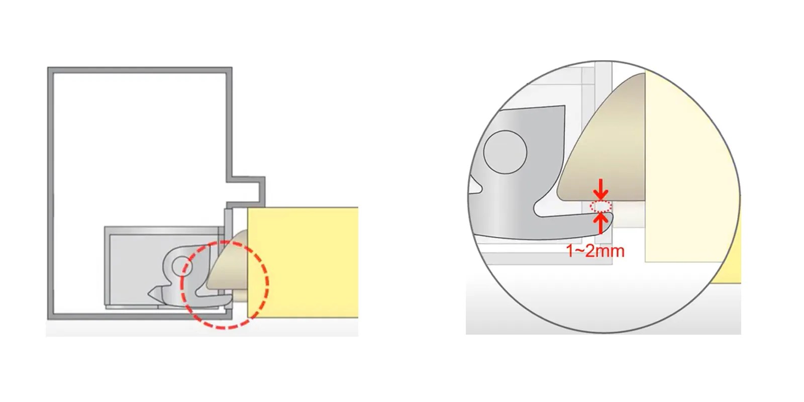 Electric Strike installationTOPLOCK