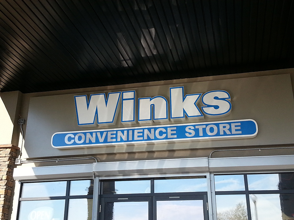 Winks Convenience Store by Topmade Calgary & Edmonton