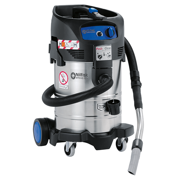 Aspirateur eau et poussière Nilfisk pour ATEX Zone 22