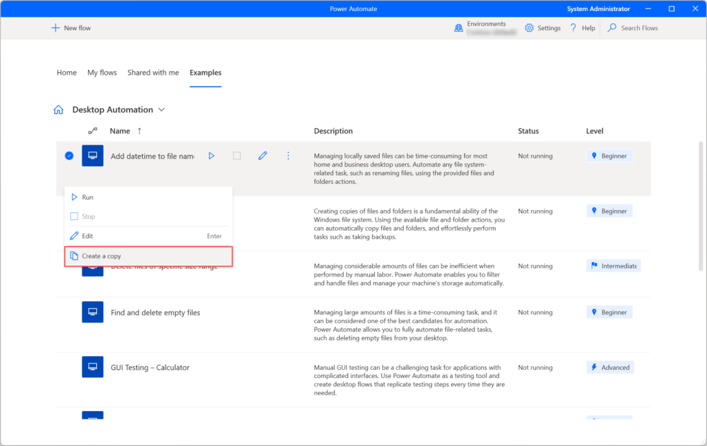 Automating with Power Automate Desktop