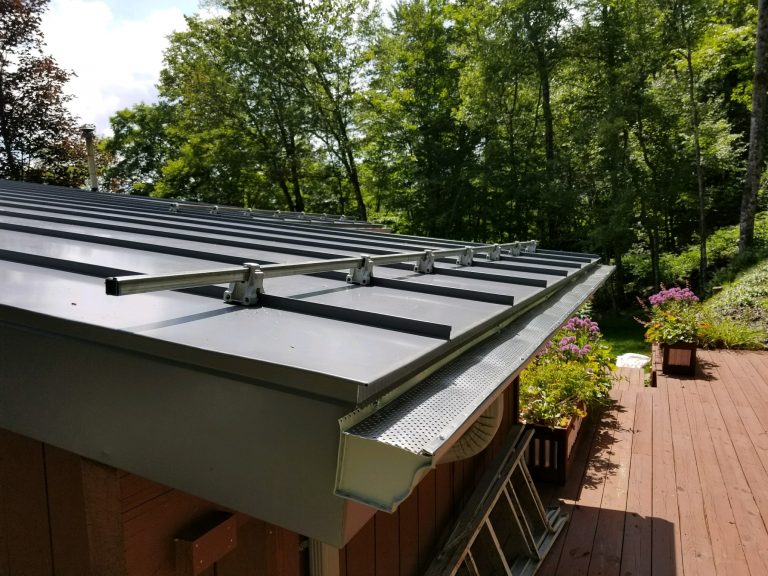 Snow Guard and Snow Rail Installation Snow Shoes for Roofing