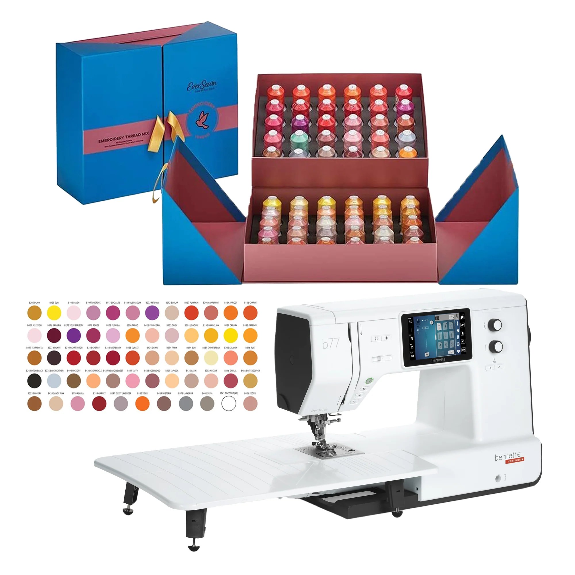 B77 Affordable Sewing and Quilting Machine Thread Bundle