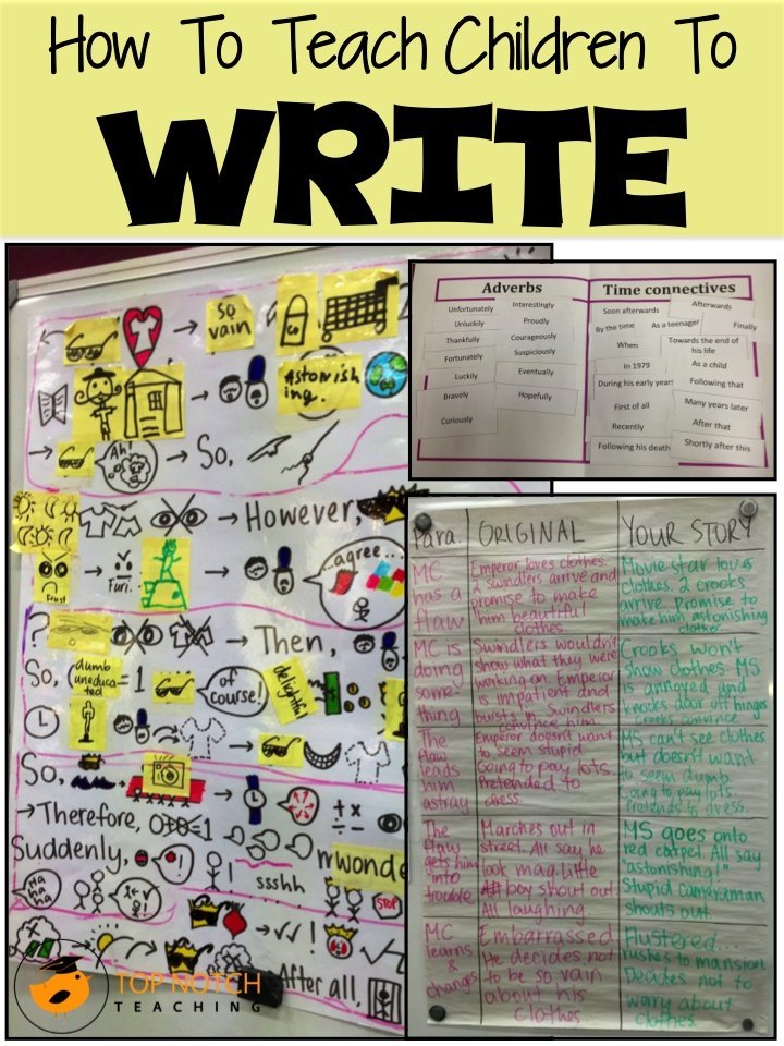 How To Teach Children To Write