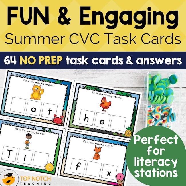 3 Seasonal Activities For Literacy Center Fun All Year Top Notch Teaching