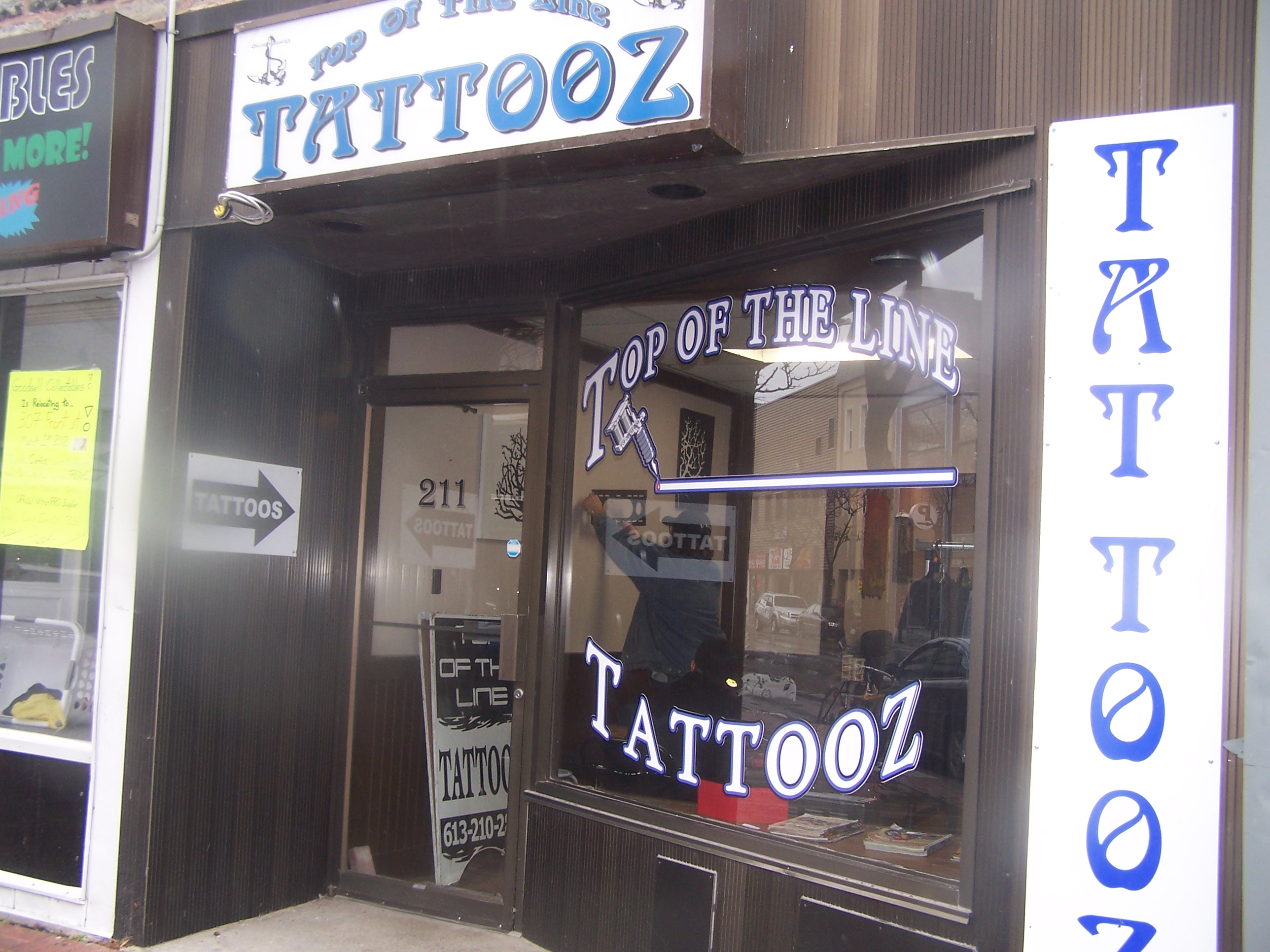 TOP OF THE LINE TATTOOZ