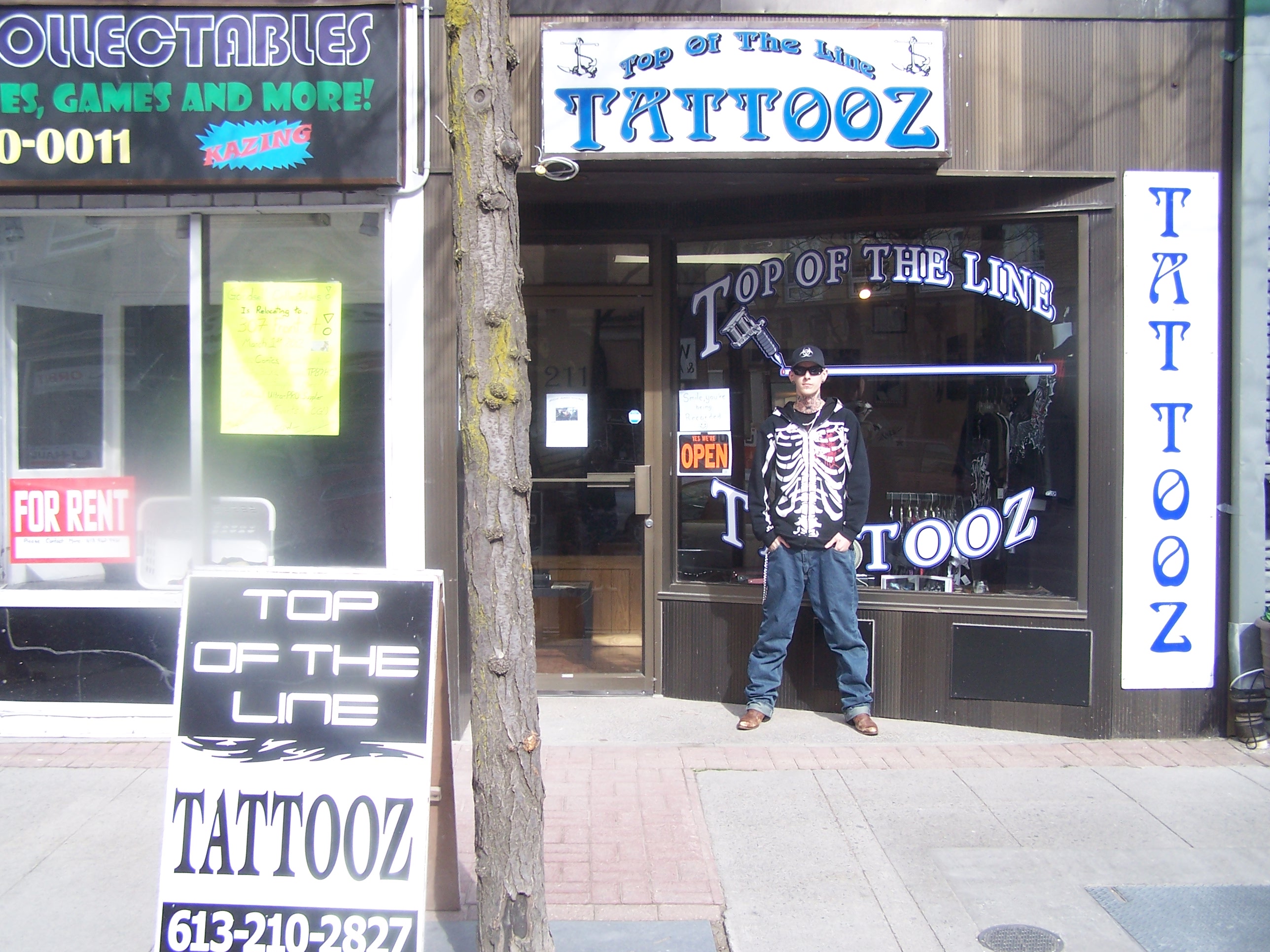 TOP OF THE LINE TATTOOZ