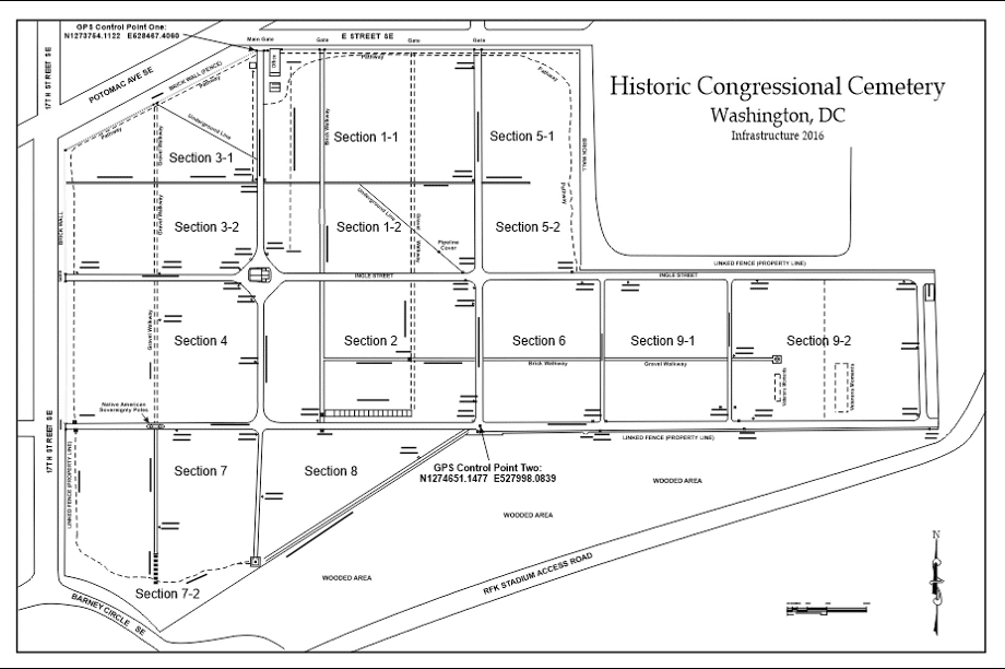 Cemetery Drafting Services produce a detailed layout of Cemetery