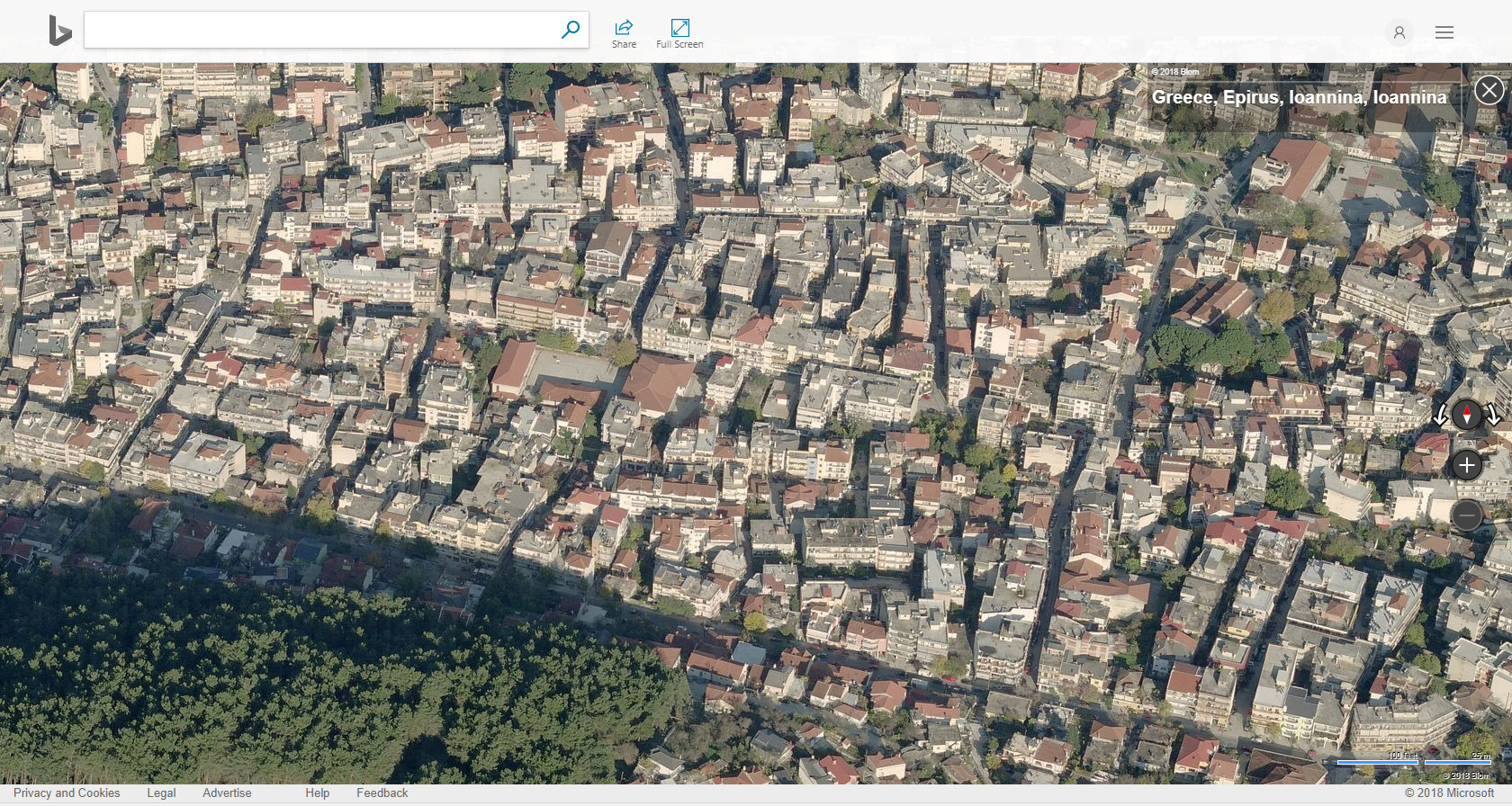 Bing Maps Bird's Eye View Maps