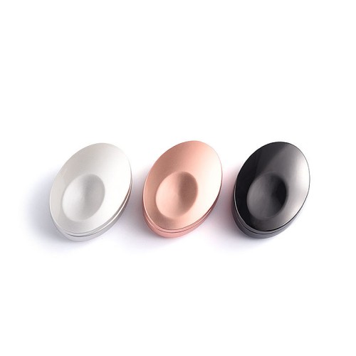 香体膏盒Solid Perfume Container_Luxury Metal Packaging Parts Turnkey