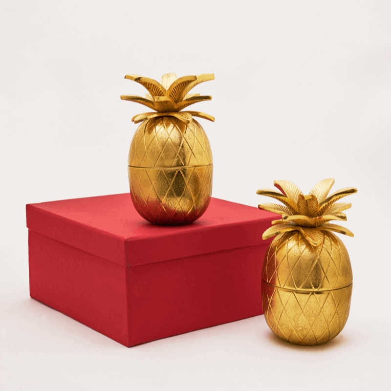 Pineapple box TOPP BRASS
