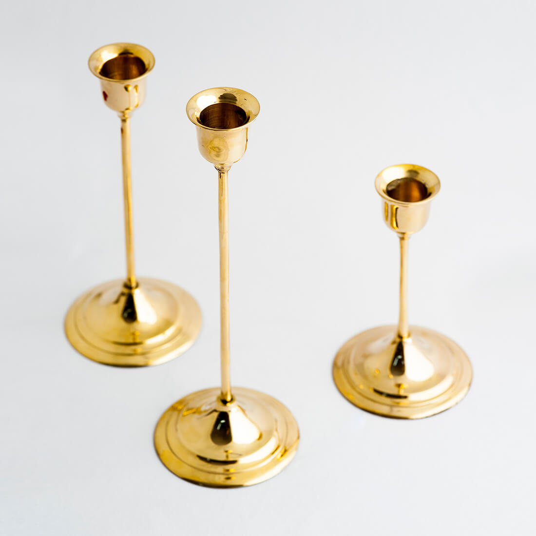 Jazz candle stands TOPP BRASS