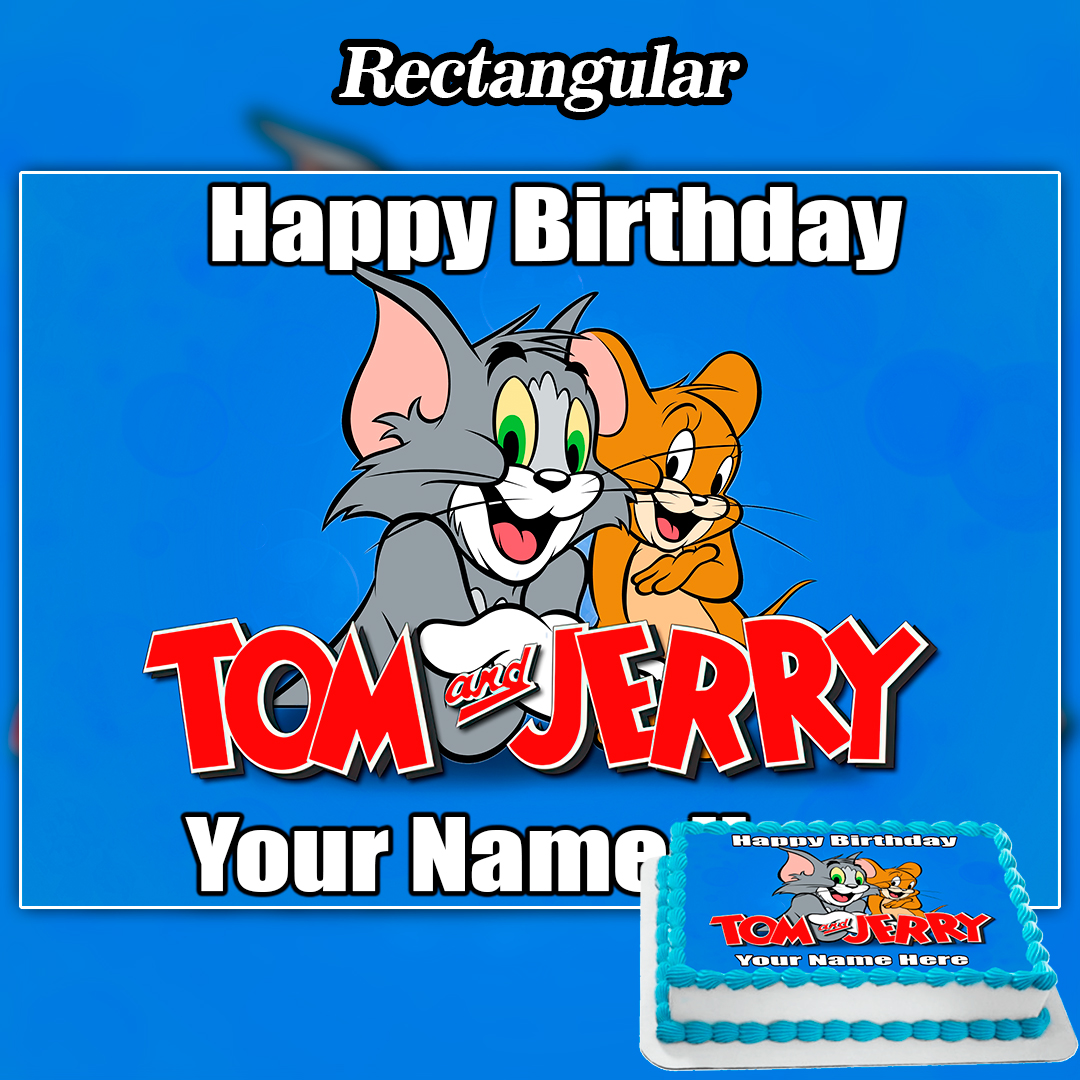 Tom And Jerry Birthday Card