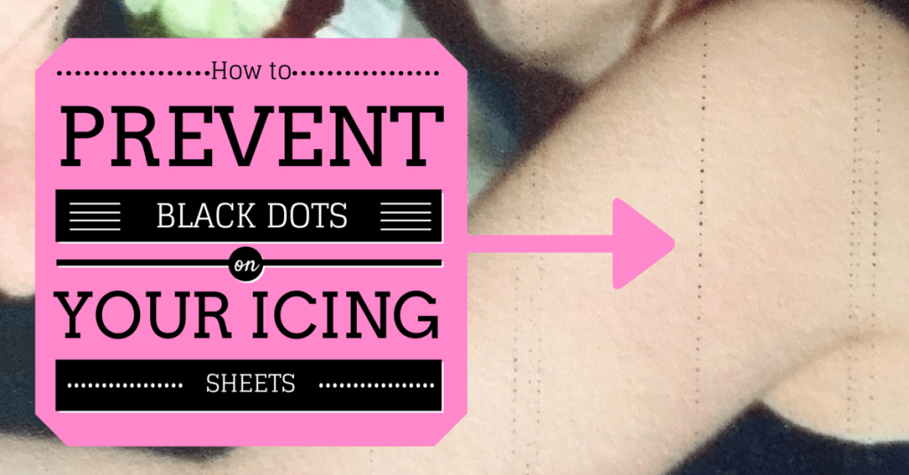 Preveint black marks on your icing printouts Edible Image Software