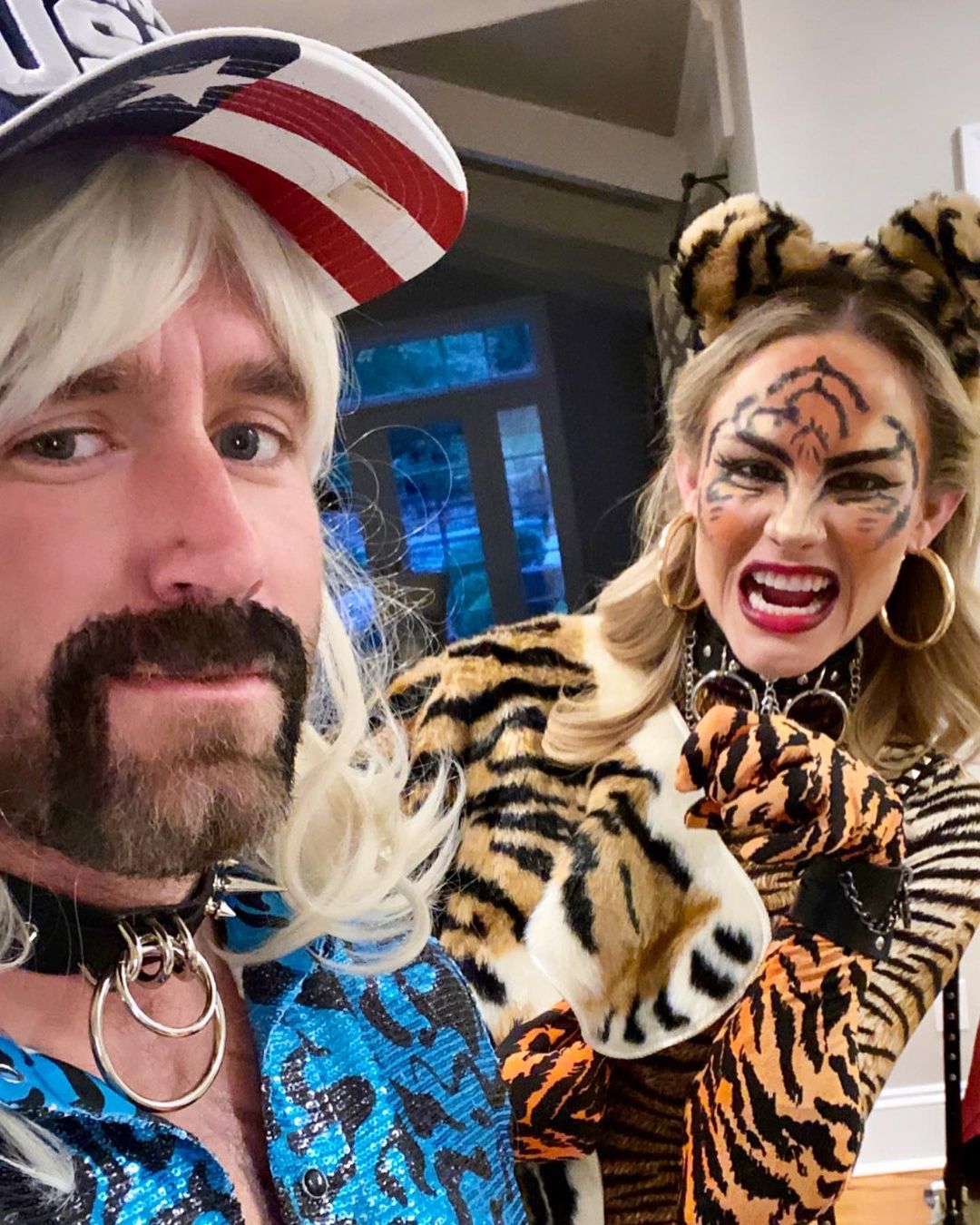 Celebrities Couldn't Get Enough "Tiger King" This Halloween