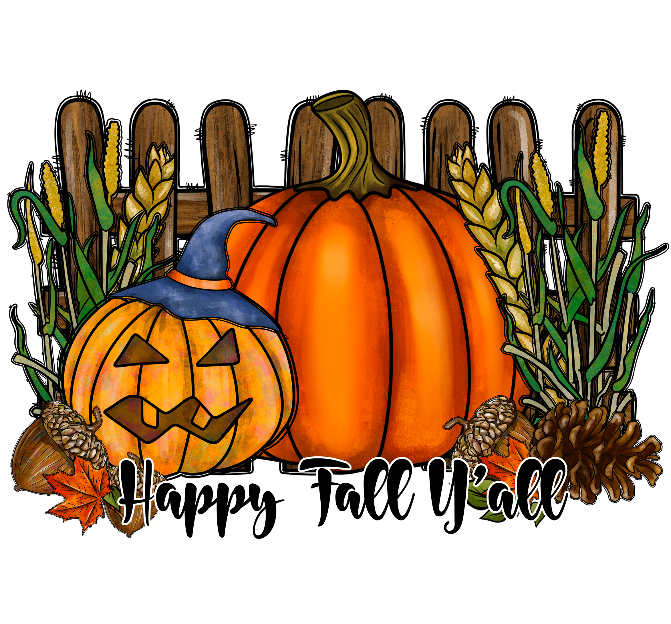 Happy Fall Y'all Topp Transfers