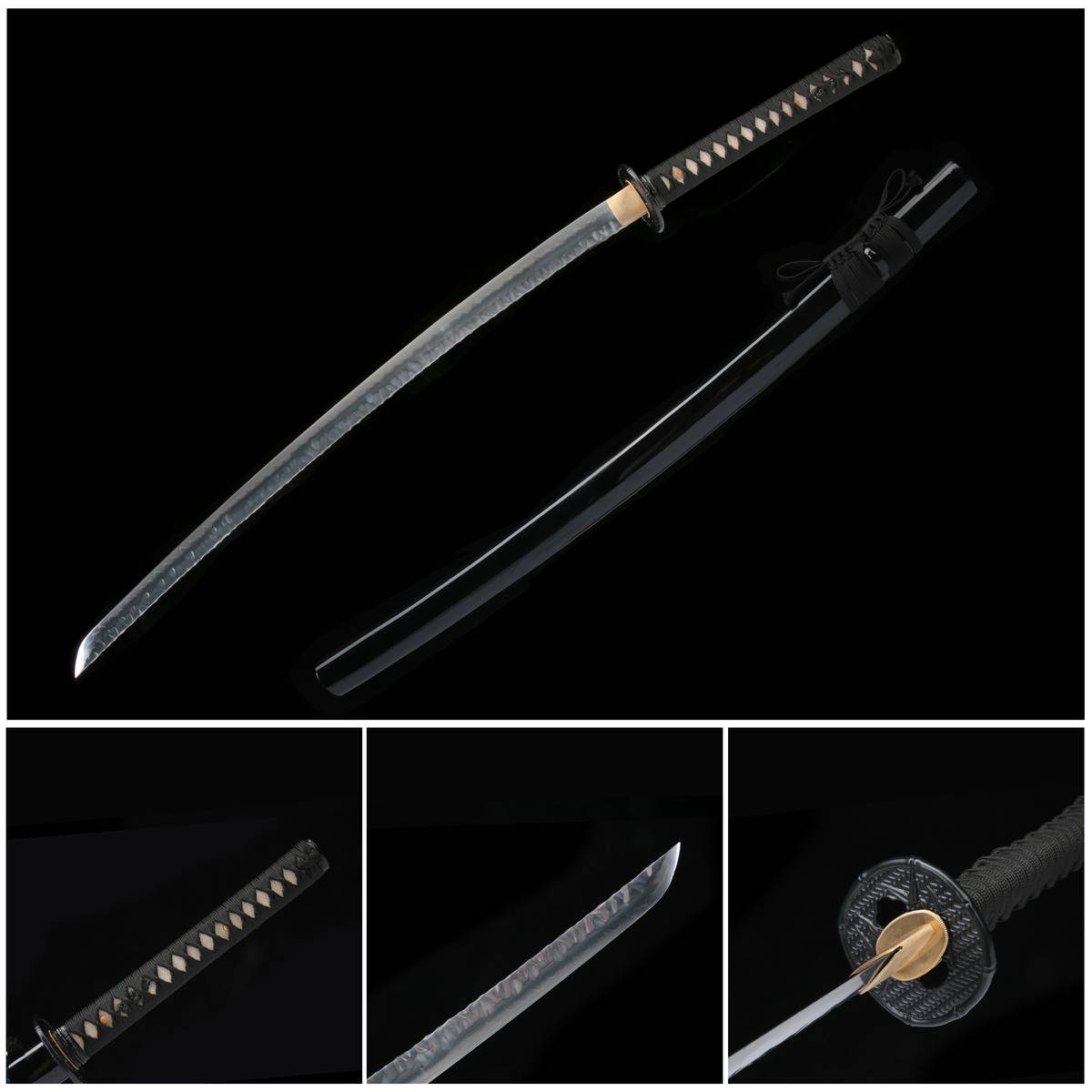 TOP QUEST 40 1/2" T10 Carbon Steel Hand Samurai Sword