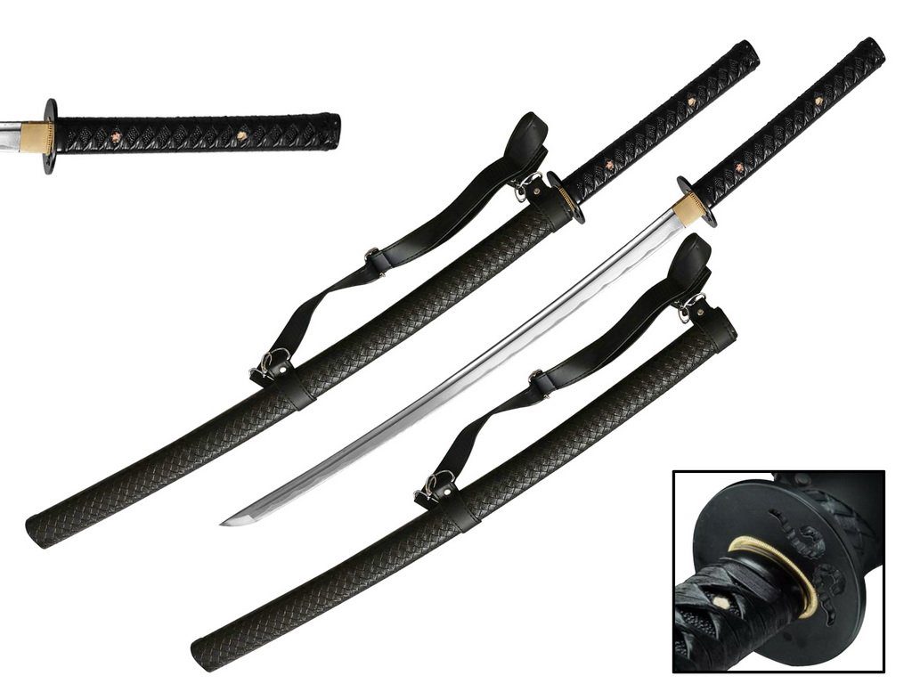 TOP QUEST 41 1/2" 1045 Carbon Steel Hand Sword w/ Shoulder Strap