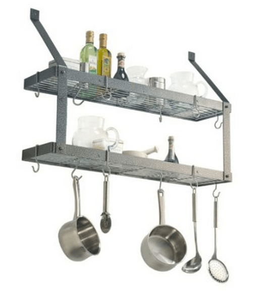 10 Reasons to Add a Wall Mount Pot Rack for Storage
