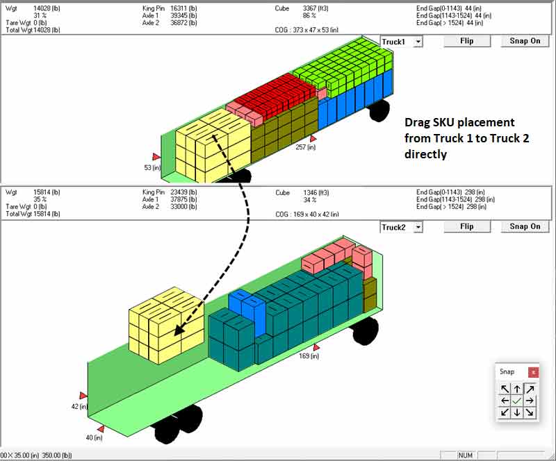 how many pallets fit on a truckload Deluxe  Log Navigateur