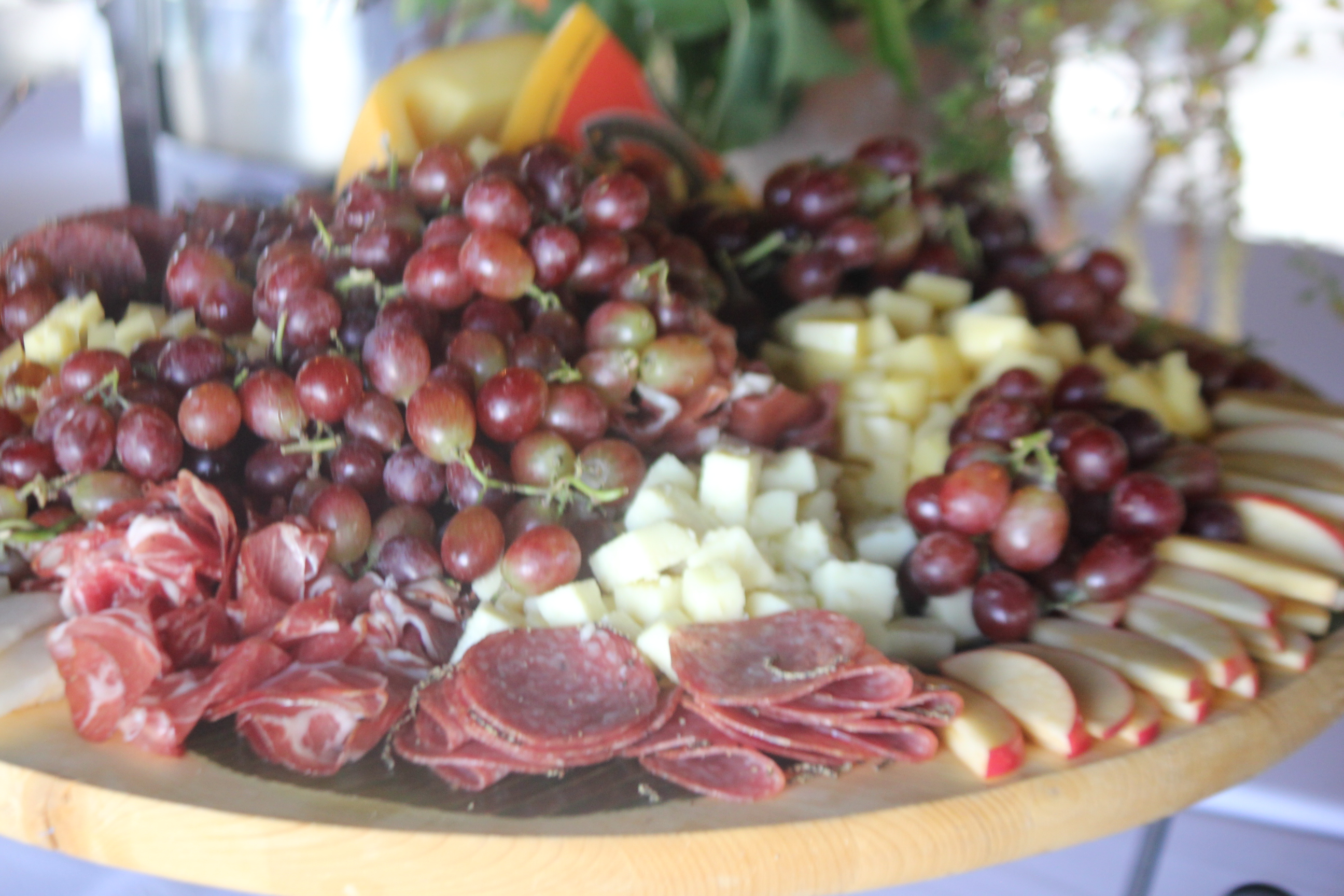 Expanded Fruit & Cheese Platters w/ Antipasti, Olive Mista & Cured