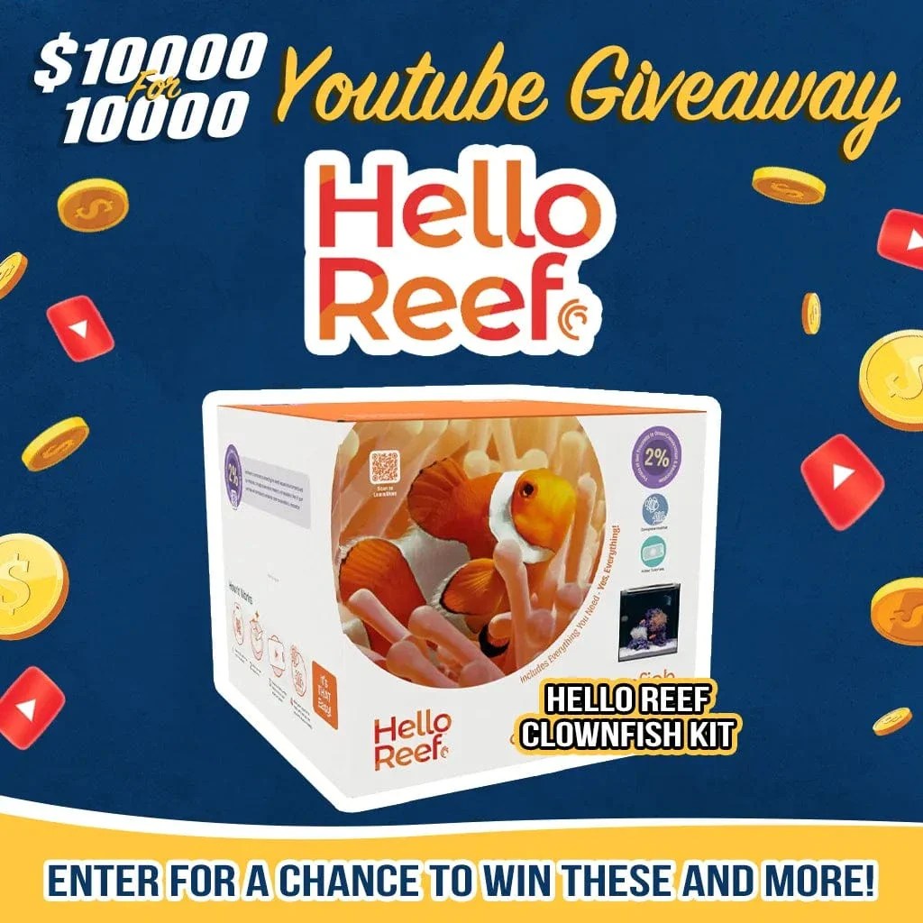 10k Giveaway Top Shelf Aquatics