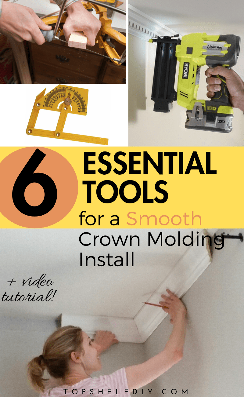 Six Essential Tools for a Seamless Crown Molding Install Top Shelf DIY