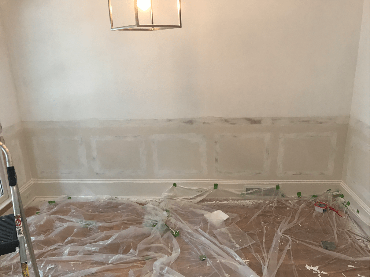 How to Remove Wainscoting from Drywall Top Shelf DIY