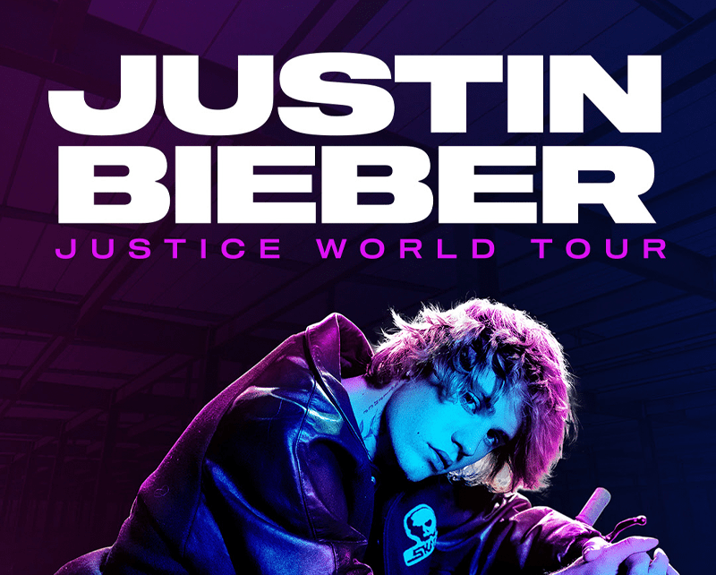 Justin Bieber Justice World Tour 2022 Top Shelf Management