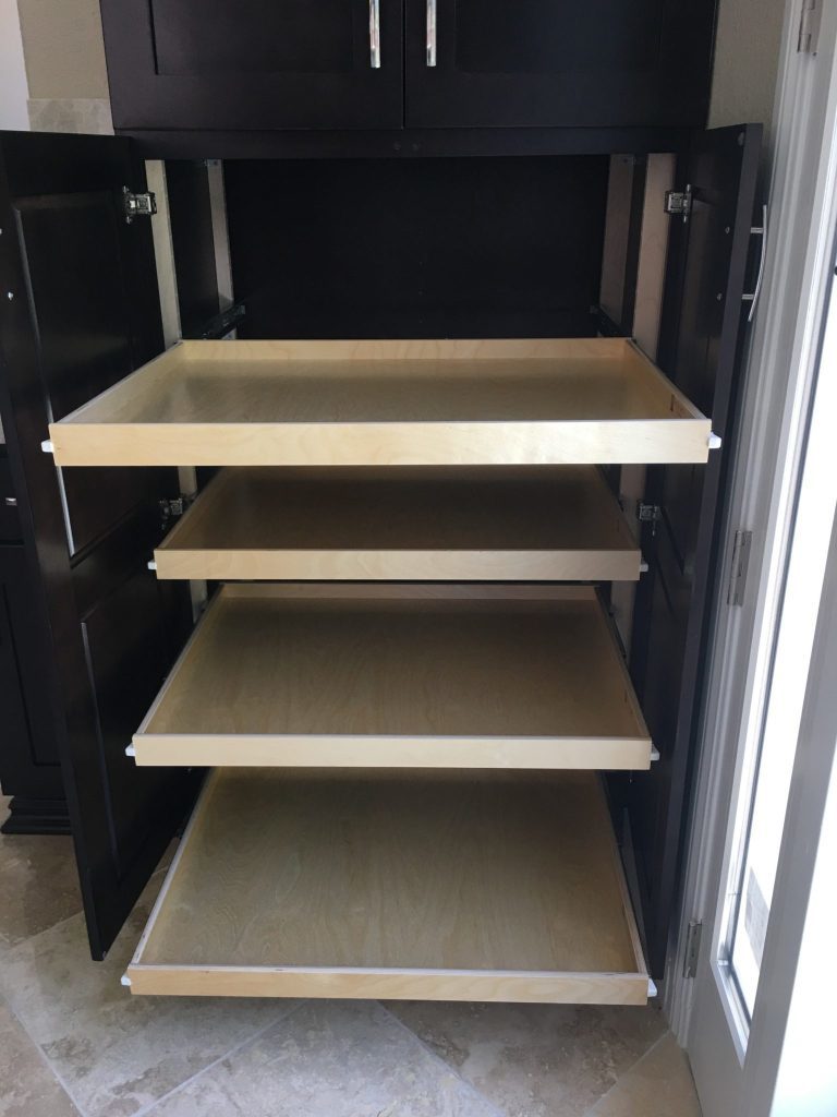Before and After Pull Out Shelf Gallery