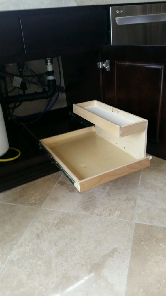 Before and After Pull Out Shelf Gallery